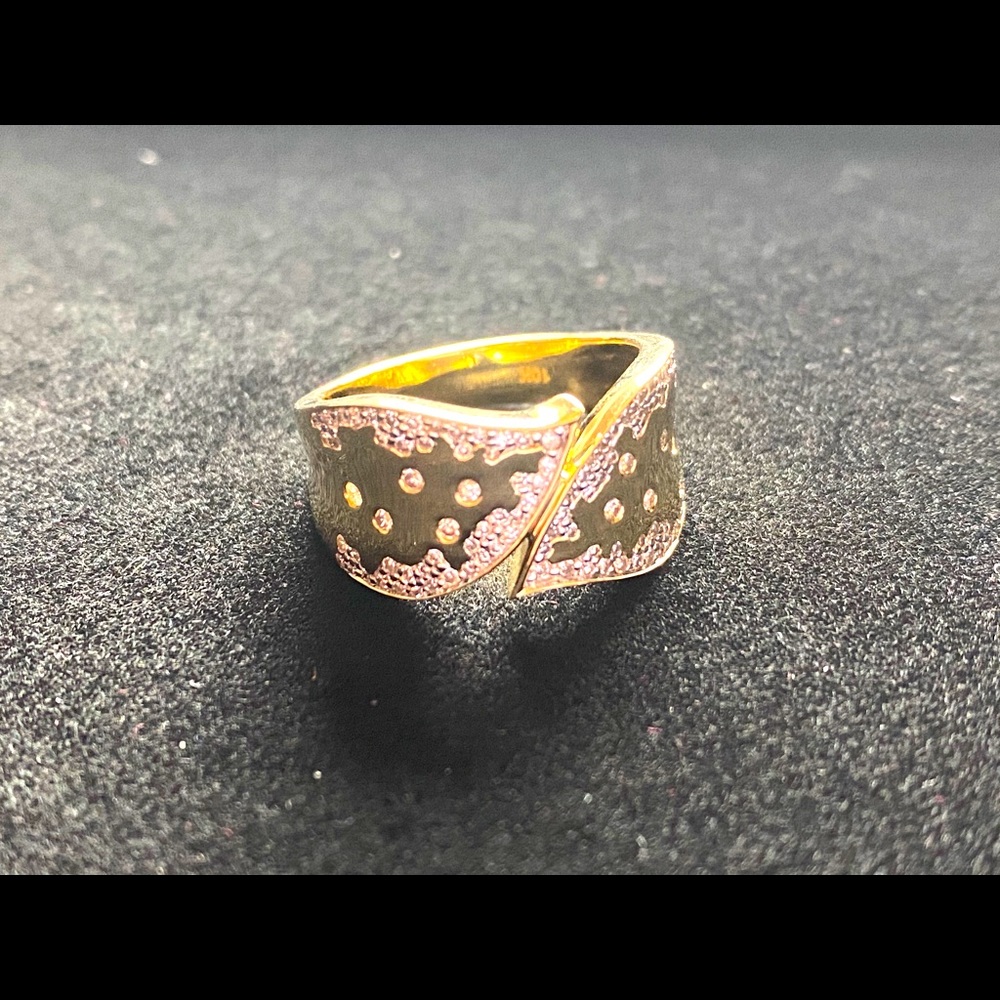 .38 ct Live Diamond Fashion ring in 10kYel
